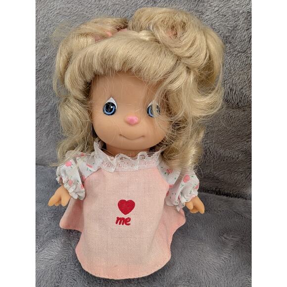 2 Precious Moments dolls Boy & Girl 1990 5" tall vintage 90's - Picture 6 of 9